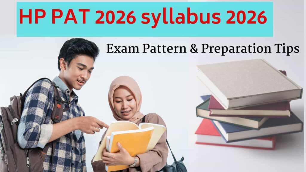 HP PAT 2026 syllabus 2026